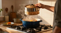 How To Use The 3-Qt Oster Sangerfield Dutch Oven And Steamer Basket