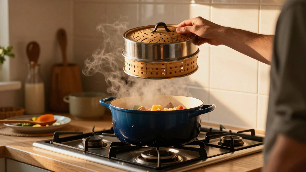 How To Use The 3-Qt Oster Sangerfield Dutch Oven And Steamer Basket